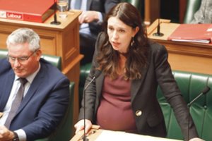 Lyderė valdžią ketina perduoti tiktai vykdama gimdyti