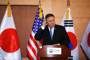 Mike'as Pompeo: „Šiaurės Korėja žino, kad denuklearizacija turi būti greita“