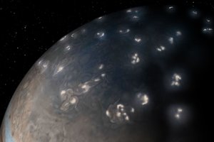 Kodėl Jupiterio žaibai skiriasi nuo žemiškųjų?