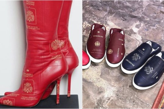 Gruzinas pasiuvo ypatingus batus: jiems panaudojo trijų valstybių pasus