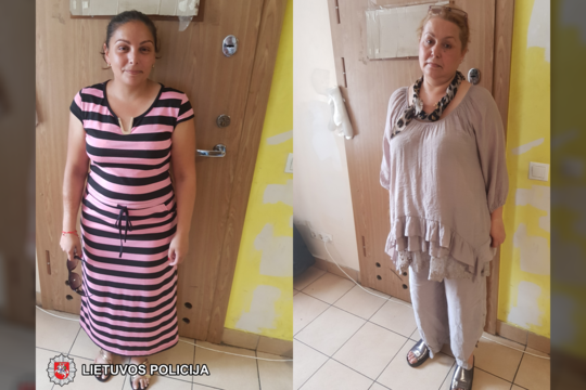 Vilniuje sulaikytos dvi kišenvagės