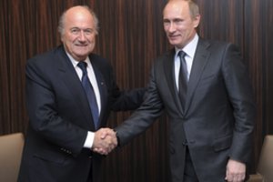  Buvęs FIFA vadovas J. Blatteris atvyks į pasaulio čempionatą Rusijoje