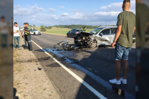 Baisi kaktomuša greta Plungės: žuvo žmogus