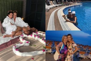 Gerda Žemaitė su mama ir seserimi Turkijoje rado atostogų rojų