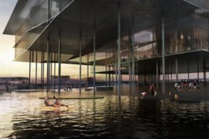 Tai bus išskirtinis objektas: iš pirmojo aukšto – tiesiai į vandenį