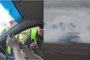 Po konflikto su pareigūnu pagarsėjęs emigrantas parodė, ką išdarinėja gatvėse