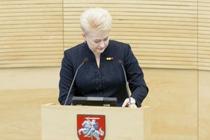 Dalios Grybauskaitės reitingai toliau krinta: pakilimo nebesitikima