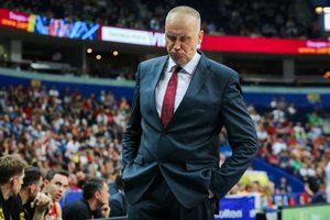 Rimas Kurtinaitis ginklų nesudeda: „Žalgirį“ jau esame įveikę Kaune“