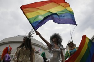 Kijeve keli tūkstančiai žmonių dalyvavo LGBT eitynėse