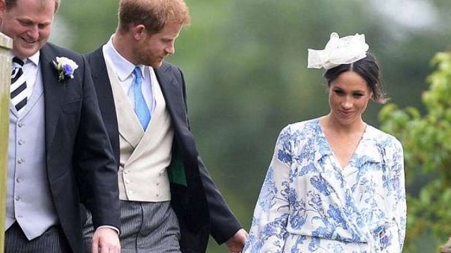 Princas Harry išgelbėjo savo žmoną nuo nesėkmės prieš fotografus