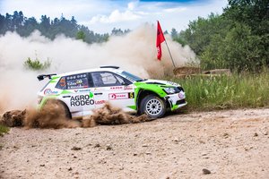 Žemaitijos ralyje greičiausias buvo Vaidotas Žala