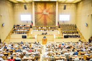 Sąjūdžio minėjime pasigedo kelių eilučių – paaiškino kodėl