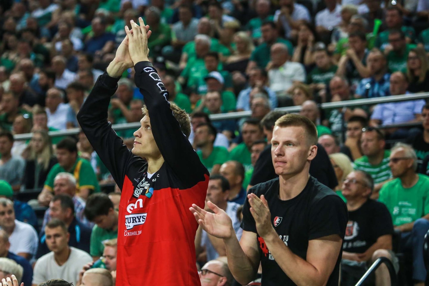 Penktųjų LKL finalo serijos rungtynių akimirka.<br> G.Bitvinsko nuotr.