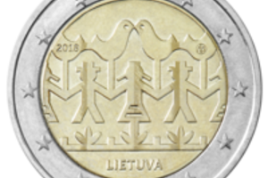 Unikalų Dainų švenčių paveldą garsins ir 2 eurų monetos