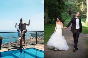 Tautvydas Sabonis su žmona popierines vestuves švenčia ugnikalnių saloje