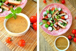 Medumi ir garstyčiomis kvepiantis užpilas tiks ne tik salotoms