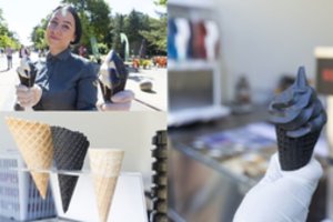 Juodi ledai užkariauja Palangą: poilsiautojai neatsispiria naujai madai