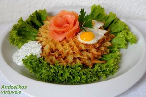 Išsikepkite šviežių bulvių blynų kitaip – liksite sužavėti