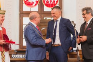 „Žalgirio“ treneriui Š. Jasikevičiui suteiktas Kauno garbės piliečio vardas 