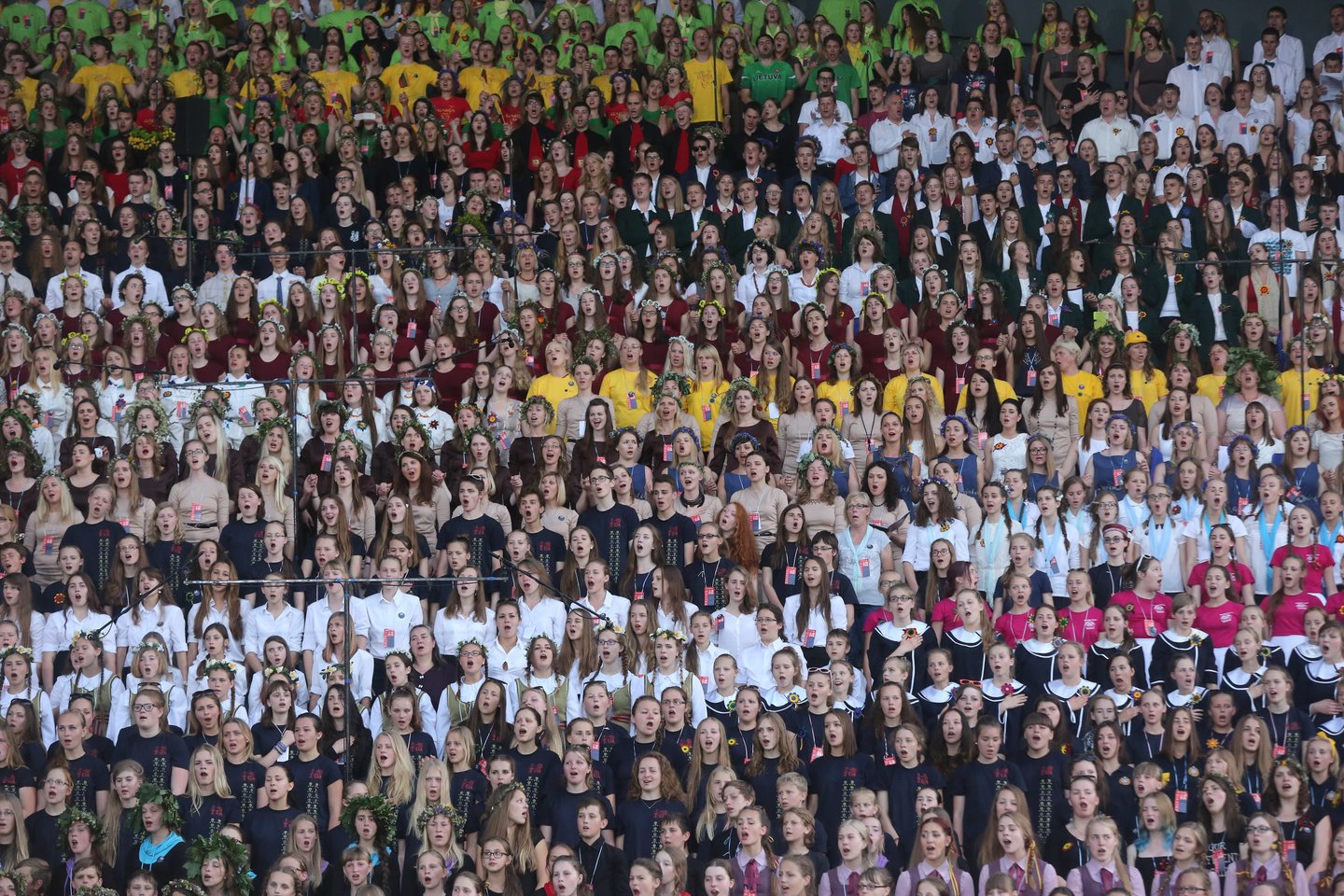 Artėja Dainų šventė.<br>R.Danisevičiaus nuotr.