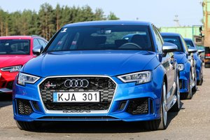 Garsūs Lietuvos lenktynininkai atidarė išskirtinę „Audi Sport“ vairavimo akademiją