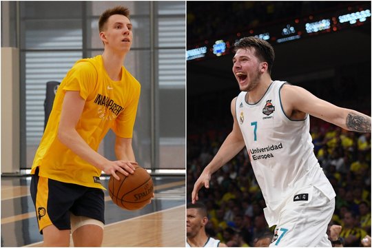 A. Kulboka ir L. Dončičius tikisi išgirsti savo pavardes NBA naujokų biržoje 