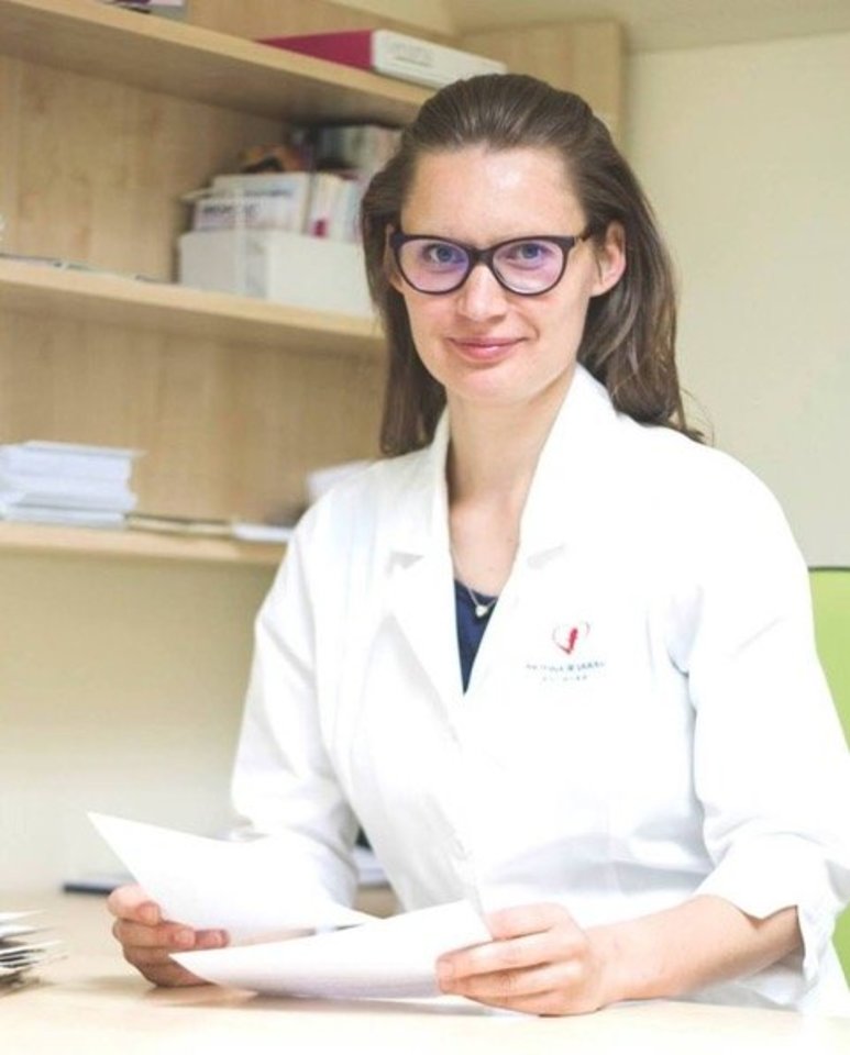   Laura Malakauskienė, klinikos „Motina ir vaikas“ gydytoja akušerė ginekologė.