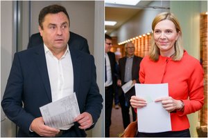 Seimo salėje – netikėtas sveikinimas P. Gražuliui: „Petrai, būk vyras“