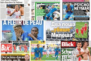 Čempionato atgarsiai: išverkta Brazilijos pergalė, blogas aktorius Neymaras ir apvogta Serbija