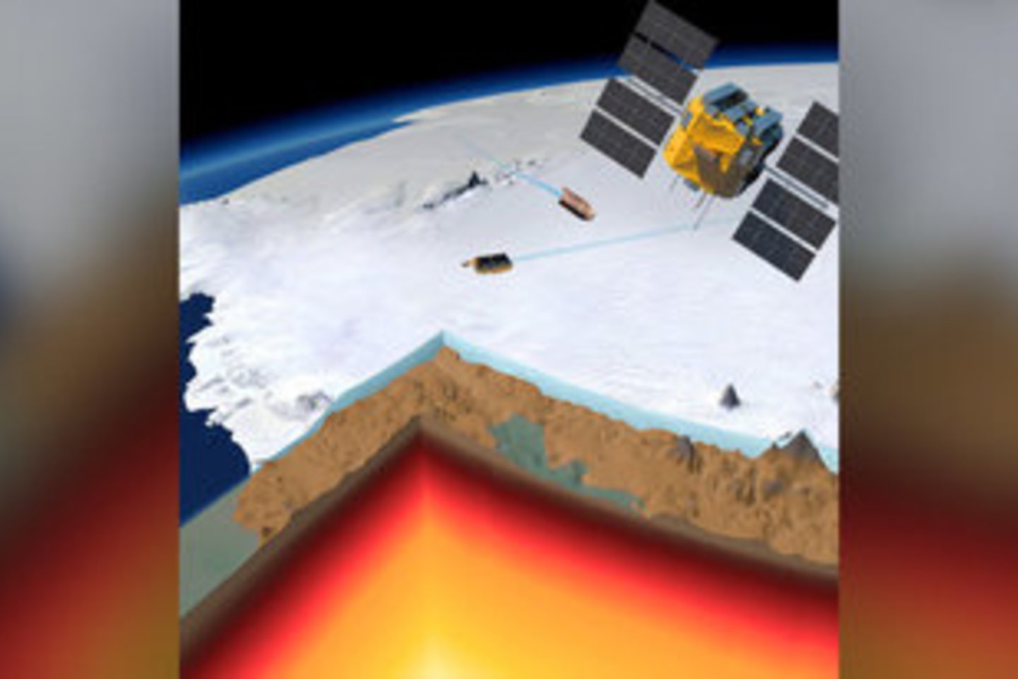 Antarktidos uolinis pagrindas kyla sparčiau, nei kada nors buvo užregistruota – po 41 millimetrą per metus. Ir to priežastis gali būti plonėjantis Antarktidos ledas.<br> Scanpix nuotr.
