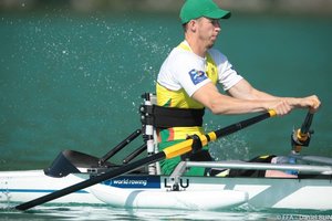 Parairkluotojas A. Navickas pasaulio taurės varžybose kovos B finale