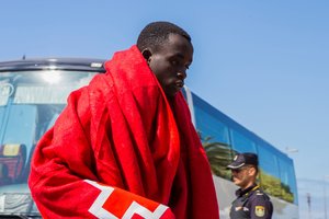 Prie Ispanijos krantų išgelbėta daugiau kaip 400 migrantų