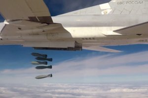 Rusija sudavė aviacijos smūgių Pietų Sirijoje