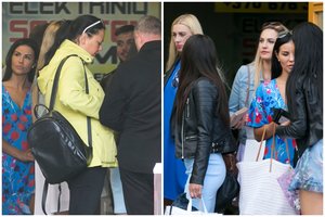 Indrė Burlinskaitė Palangoje šventė draugės mergvakarį