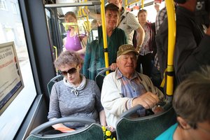 Per popiežiaus vizitą – dovana viešojo transporto keleiviams