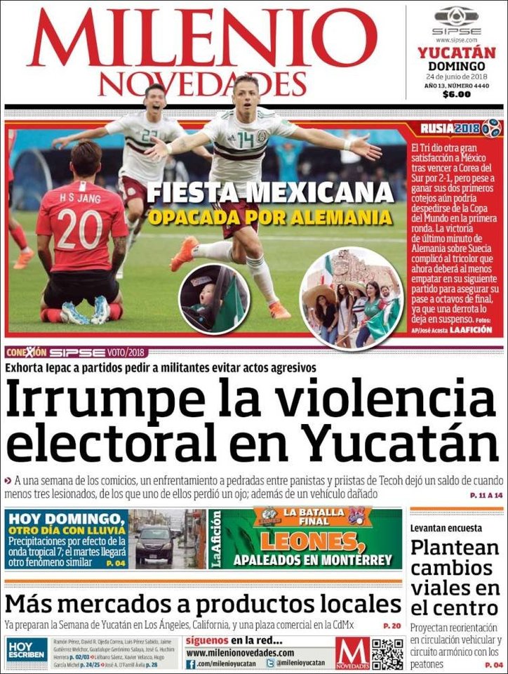  Belgijos ir Meksikos spauda.