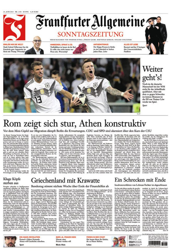 Vokietijos pralaimėjimo atgarsiai spaudoje.<br> lrytas.lt nuotr.