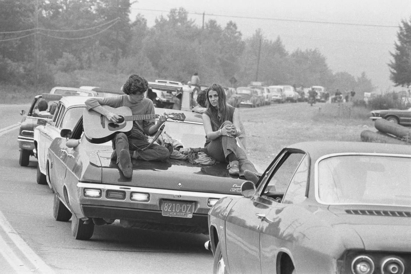1969 metų Vudstoko muzikos festivalio akimirka.<br>„Scanpix“ (Baron Wolman/Caters News) nuotr.