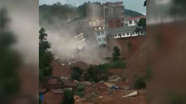 Kinijoje dėl liūčių sukeltų žemės nuošliaužų žuvo 6 žmonės