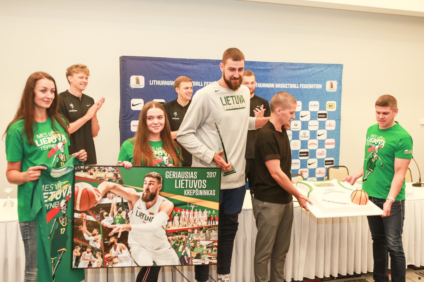  Lietuvos vyrų krepšinio rinktinė pradeda pasirengimą pasaulio čempionato atrankai<br> G.Bitvinsko nuotr