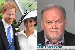 Meghan Markle tėvas skelbiasi sulaukęs Kensingtono rūmų akibrokšto