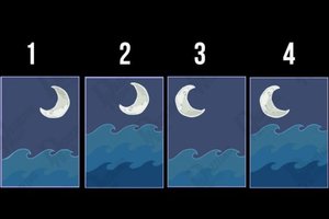 Mėnulis ir jūra: detalė, jus atskleidžianti stulbinančiai tiksliai