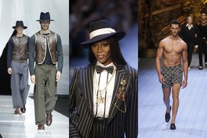 Milane vyrų stiliumi  pasirūpino moterys 