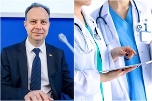 Aurelijus Veryga pradžiugino jaunuosius gydytojus