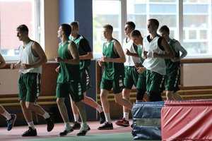 Jauniai pasiruošimą Europos čempionatui pradėjo Klaipėdoje