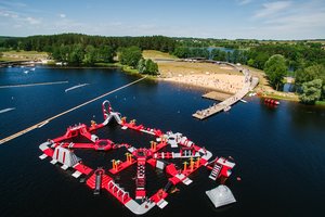 Festivalyje „Galapagai“ - milžiniškas vandens batutų parkas