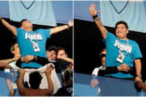 Daktarų siūlymo nepaisęs D. Maradona: „Kaip gi galėjau palikti tokias rungtynes?“ 