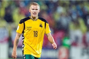 Lietuvos rinktinės futbolininkas O. Verbickas: „Šeimos pagausėjimas užaugino sparnus“