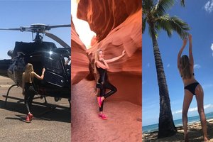 Eleonora Sebrova gerbėjus lepina fantastiškomis akimirkomis iš JAV