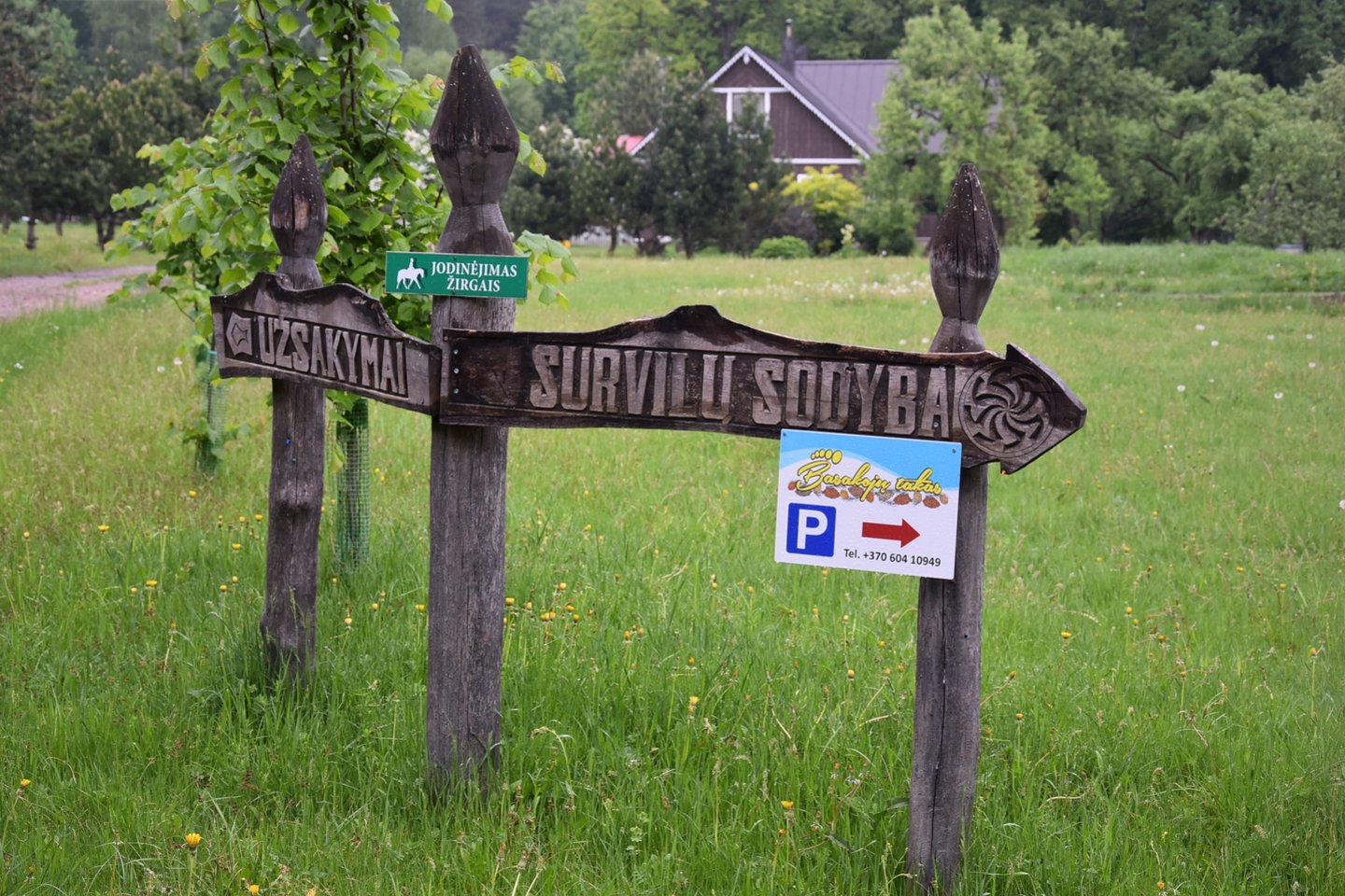  Survilų sodyba Šveicarijos kaime. <br> A.Srėbalienės nuotr. 